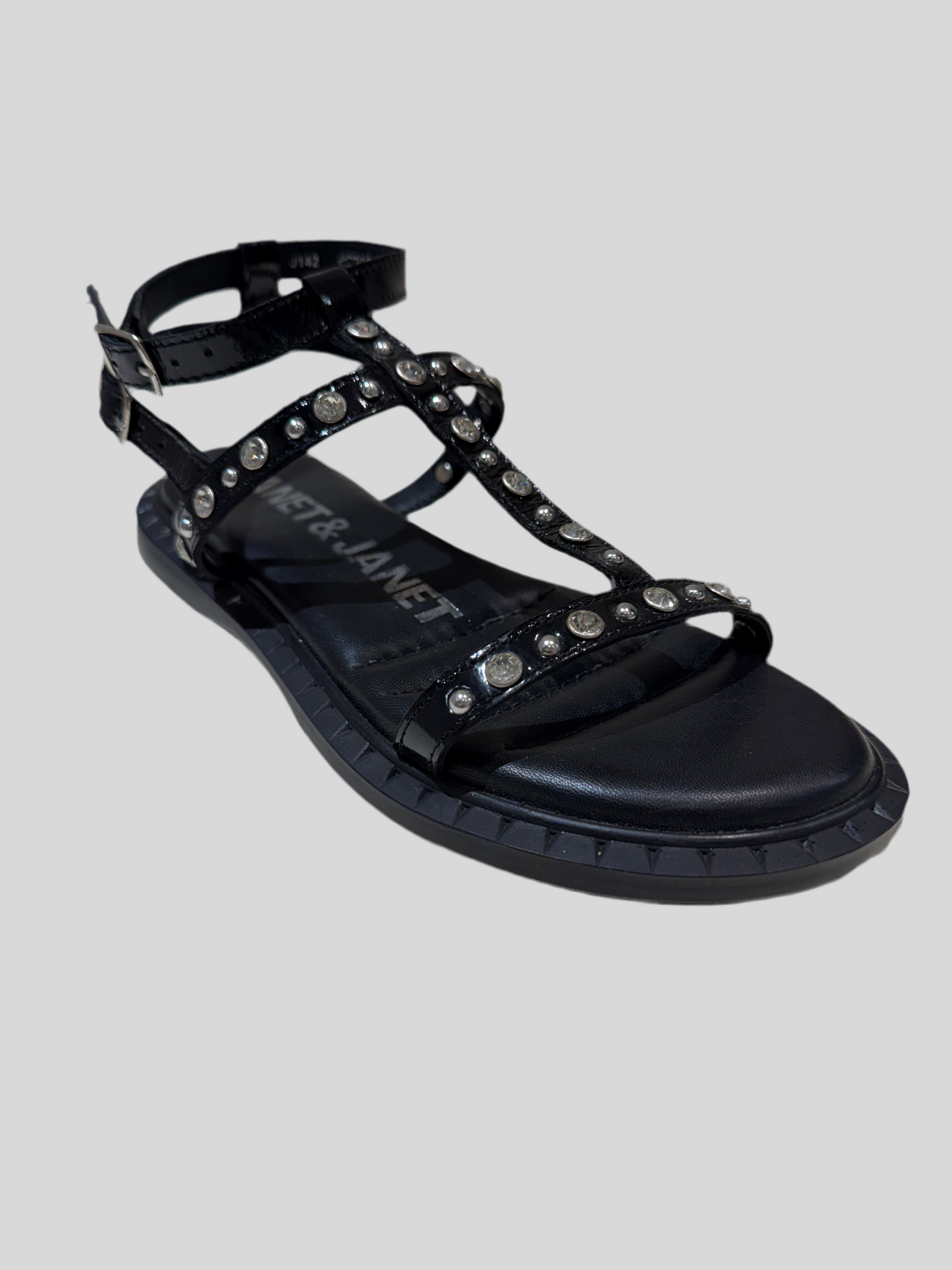 Sandalo Janet&Janet J-142 fusbet strass