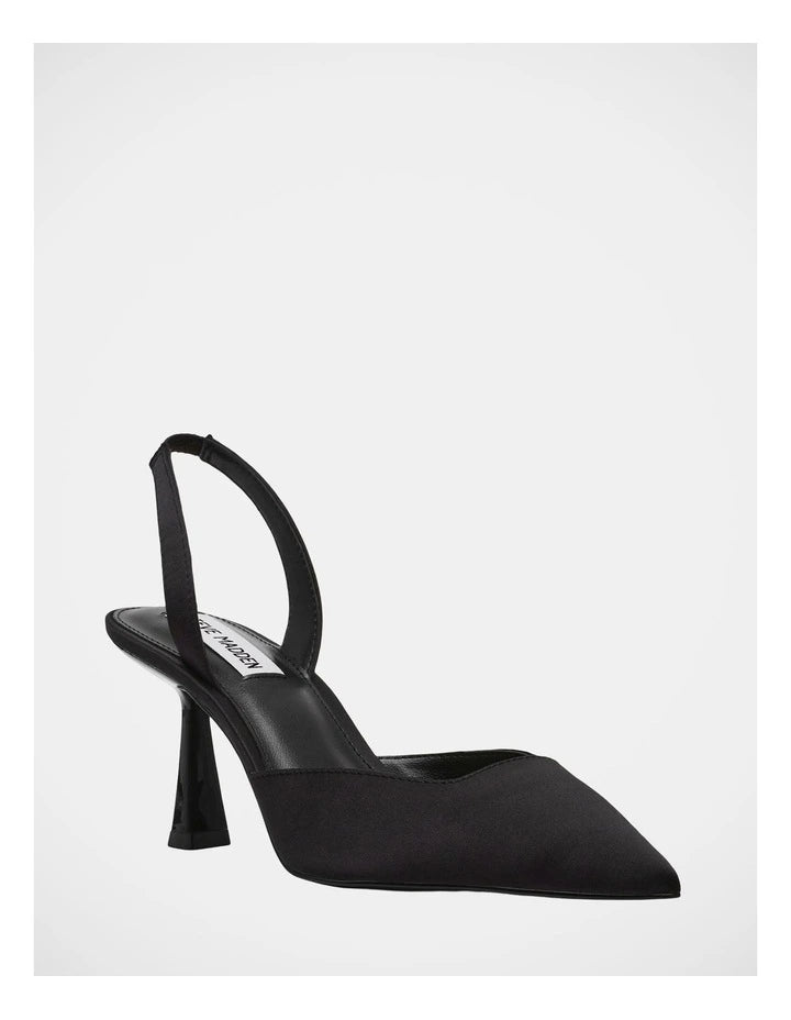 Chanel Finlee Steve madden black satin