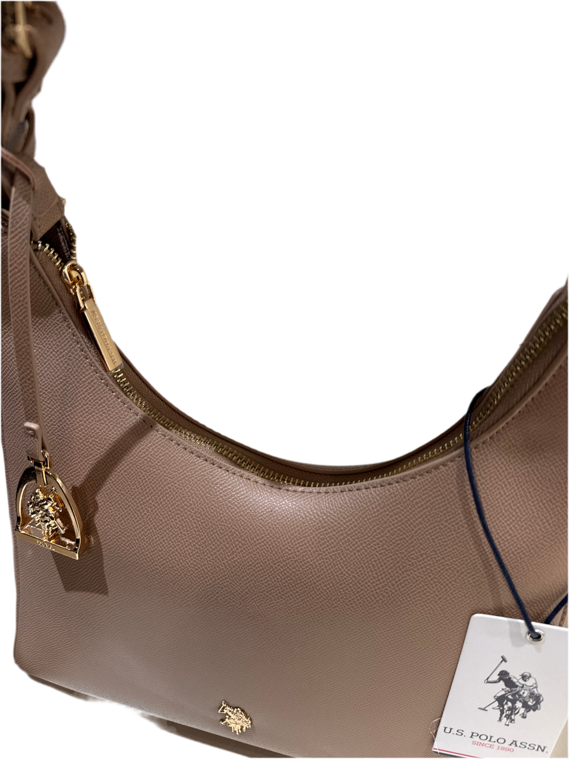 Borsa jones hobo us polo 8667wvp500 beige