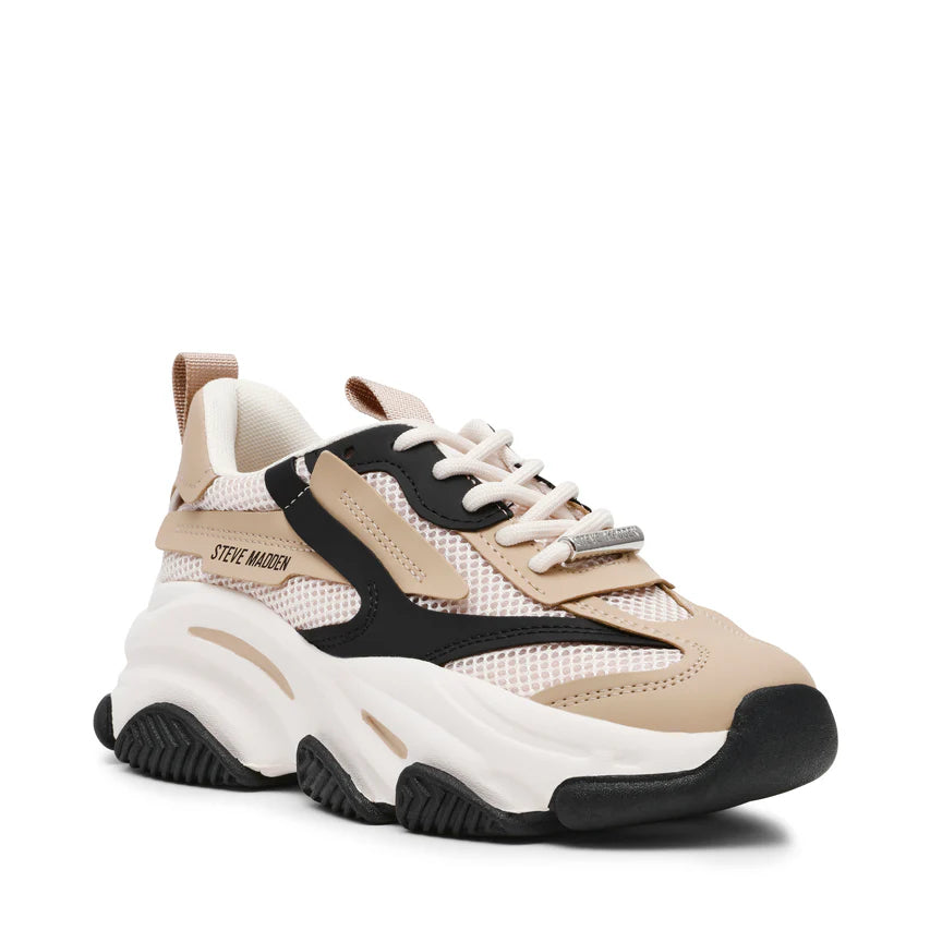 Sneakers donna Steve Madden nero/ beige