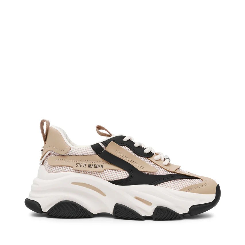 Sneakers donna Steve Madden nero/ beige