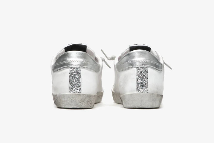 Sneakers donna pelle bianca used 2star