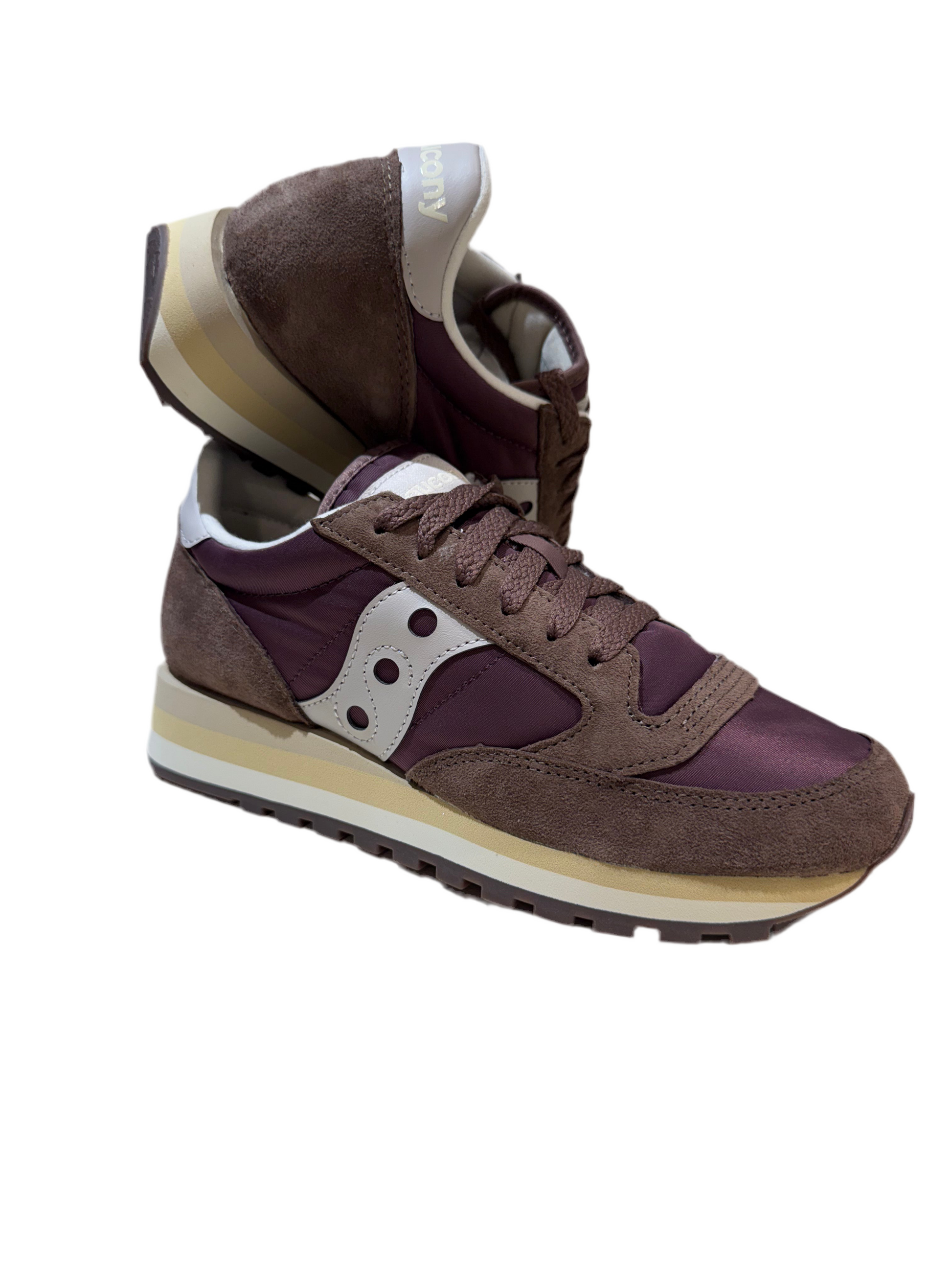 Jazz Triple donna deep red tan