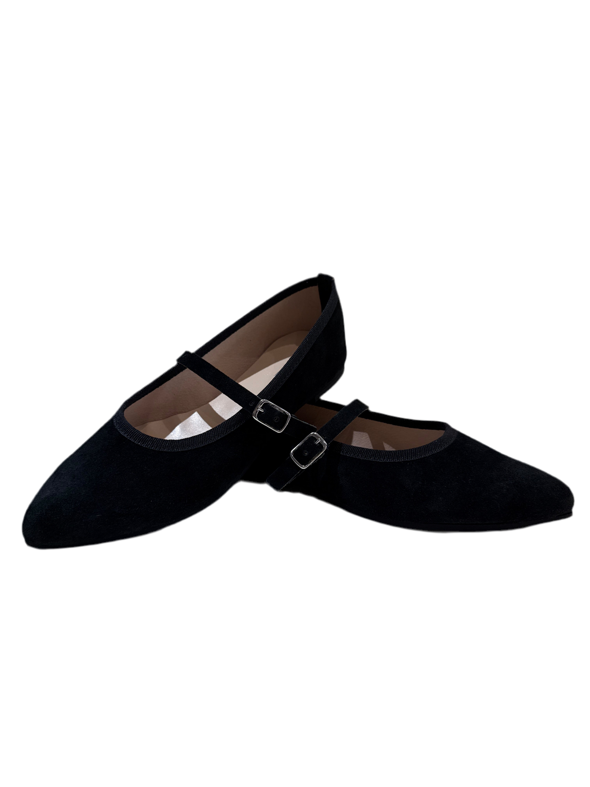 Ballerina a punta Temy Nero 7956