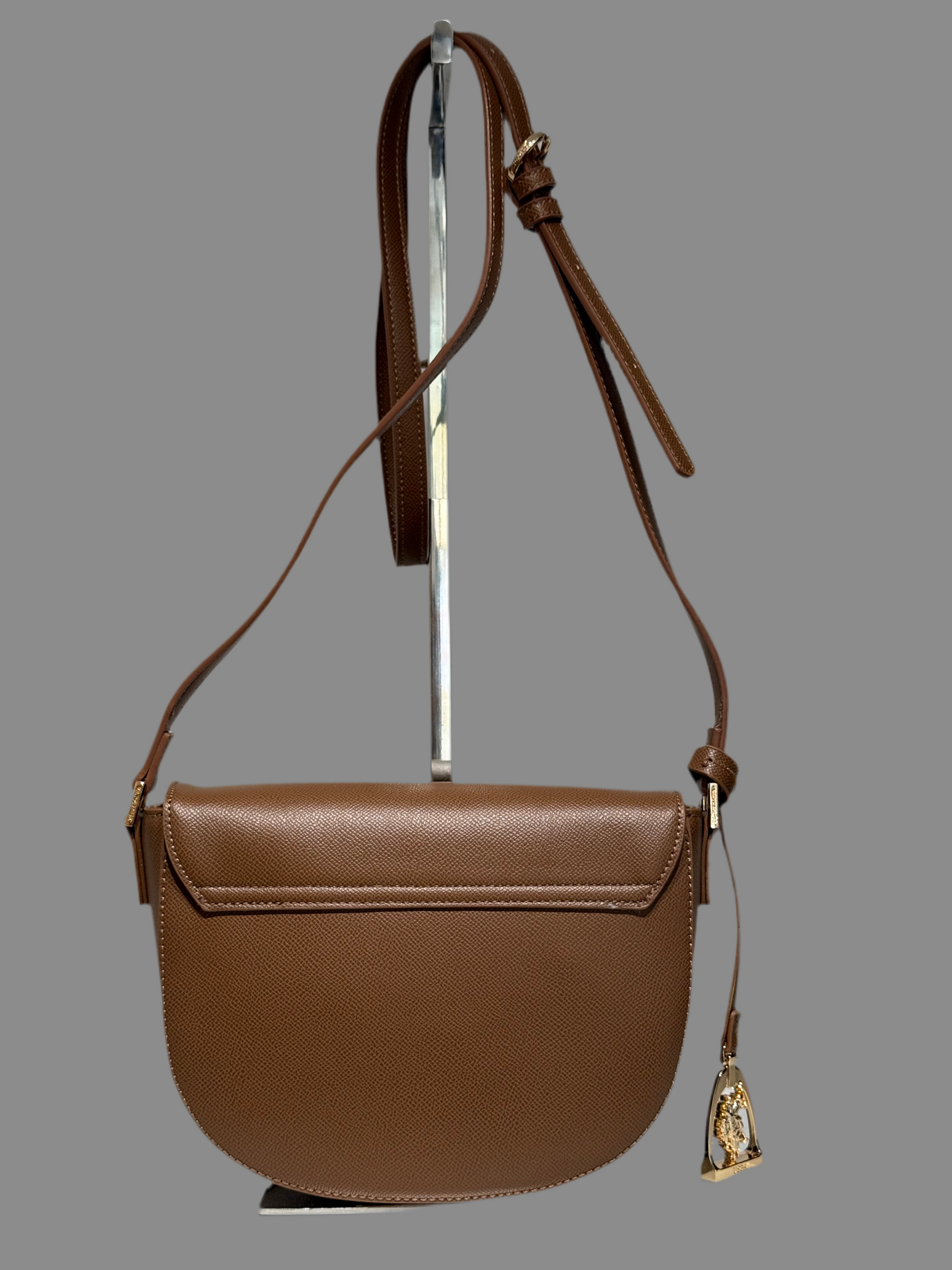 Borsa jones Flap Crossbody PU brown