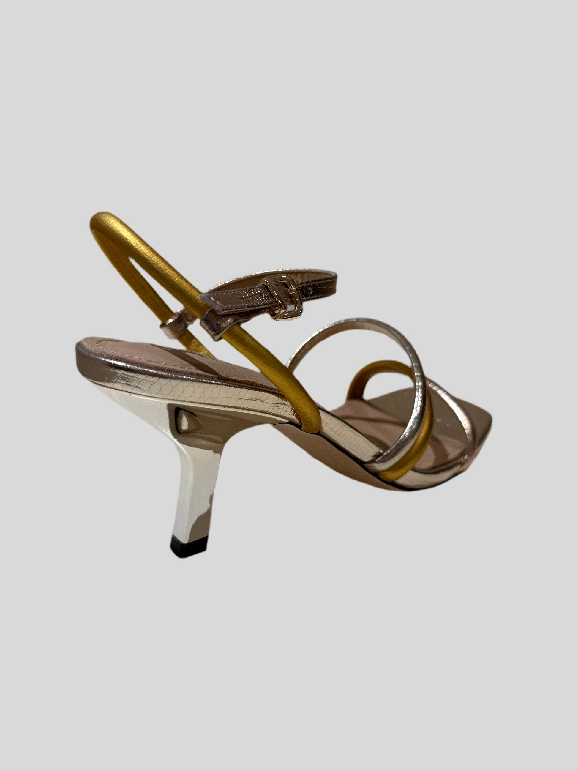 Sandalo Janet&Janet J-184 Multi Rosa Gold Platino