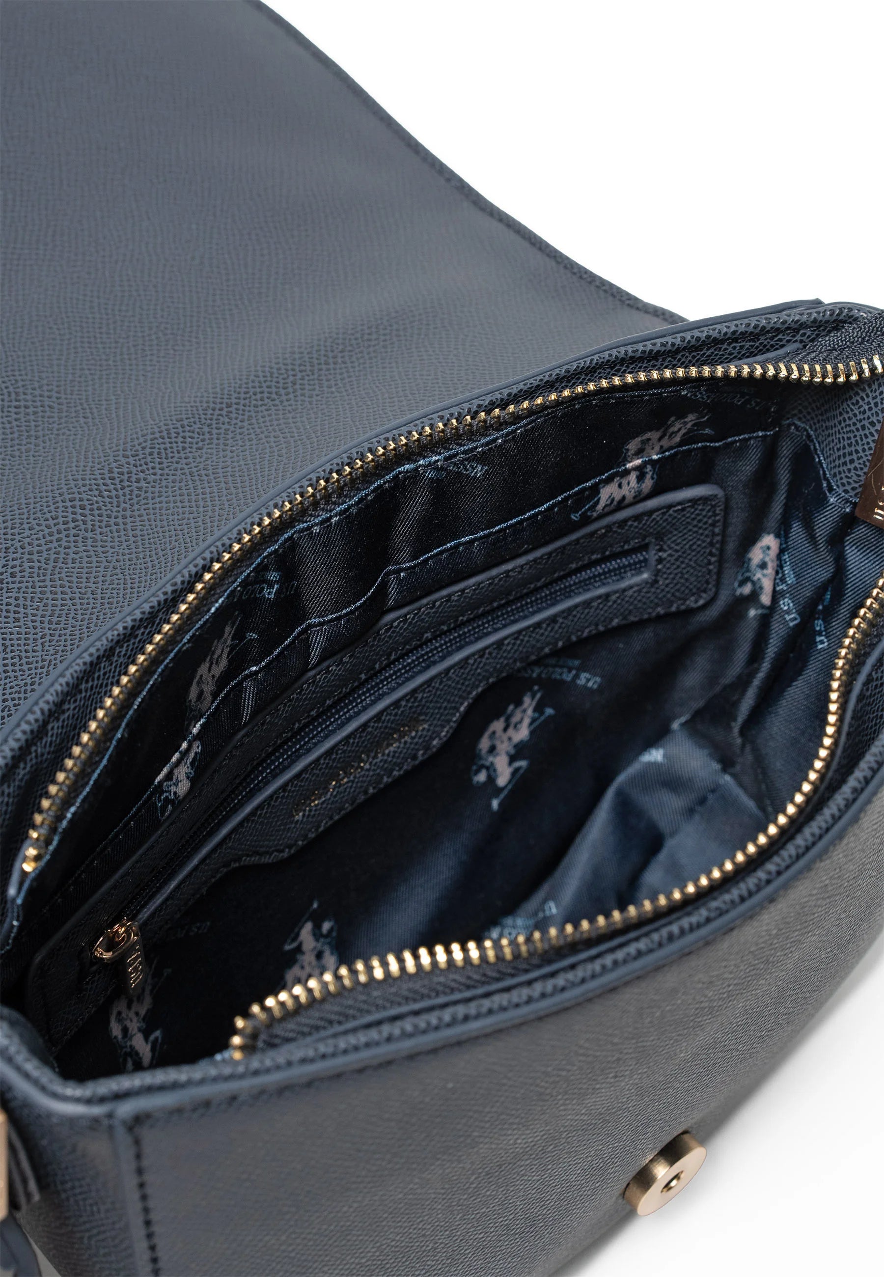 Borsa jones Flap Crossbody PU Black