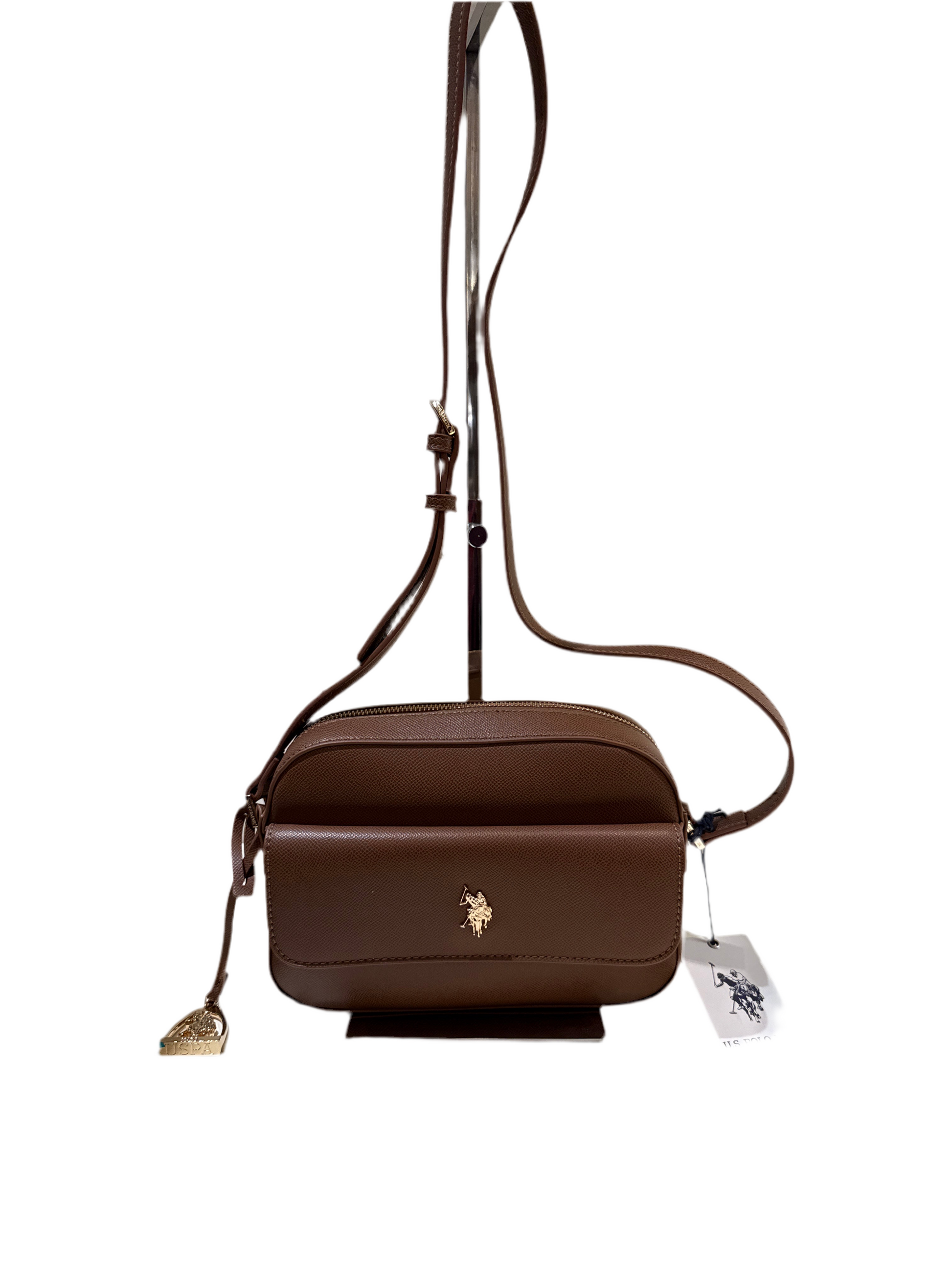 Borsa jones Crossbody brown us polo