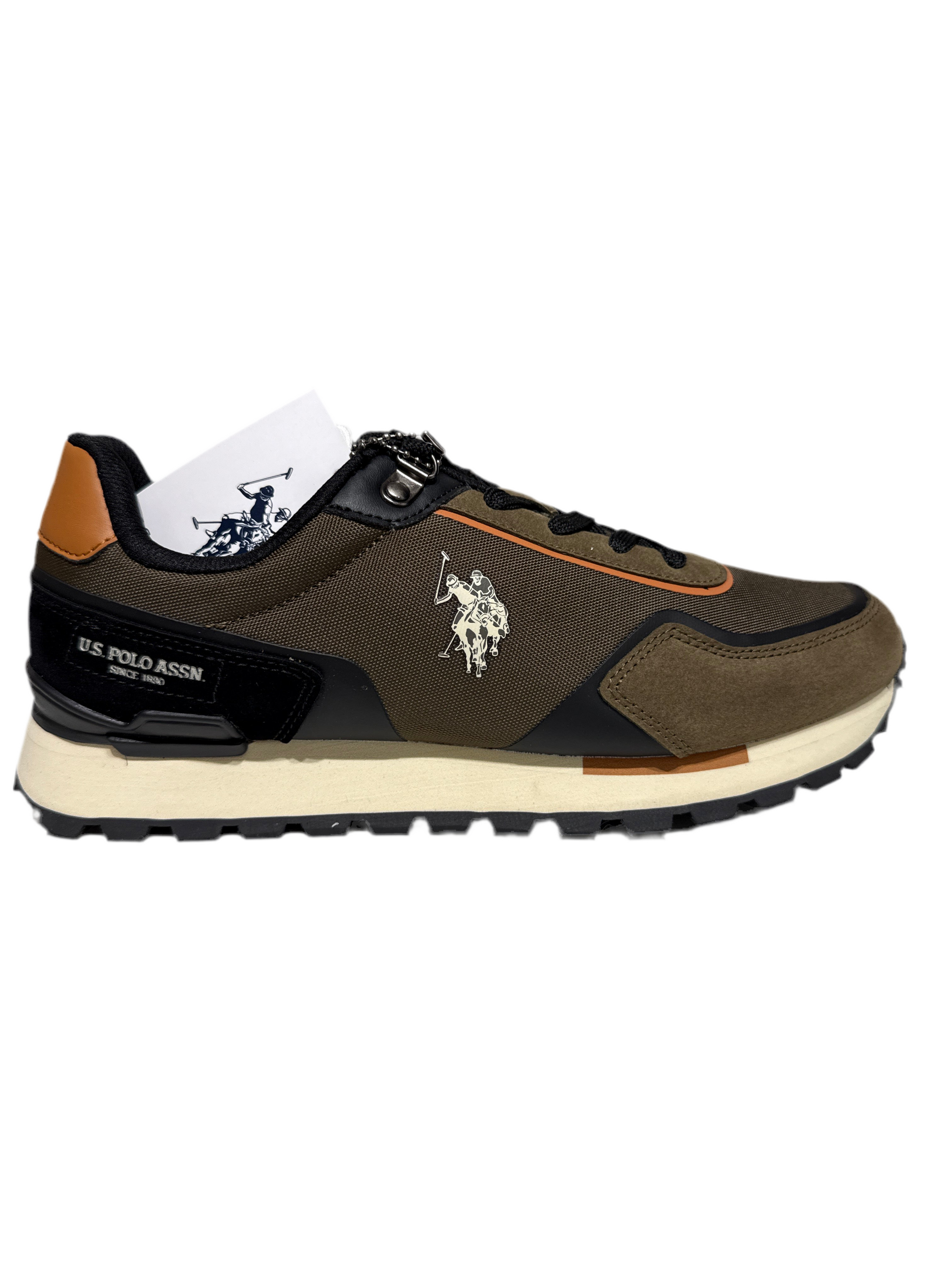 Sneakers uomo Us Polo ARON009-GRE VERDE