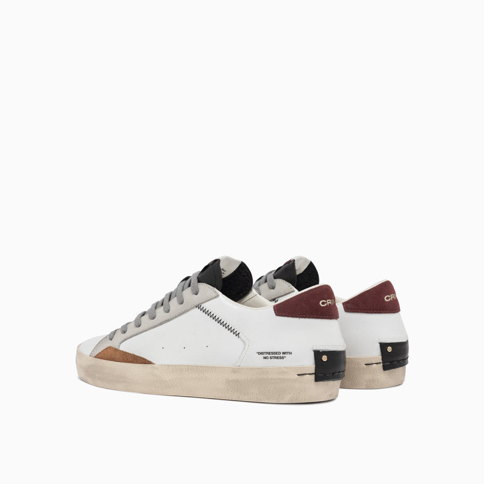 CRIME DISTRESSED HIPER ROYAL TOP BORDO'