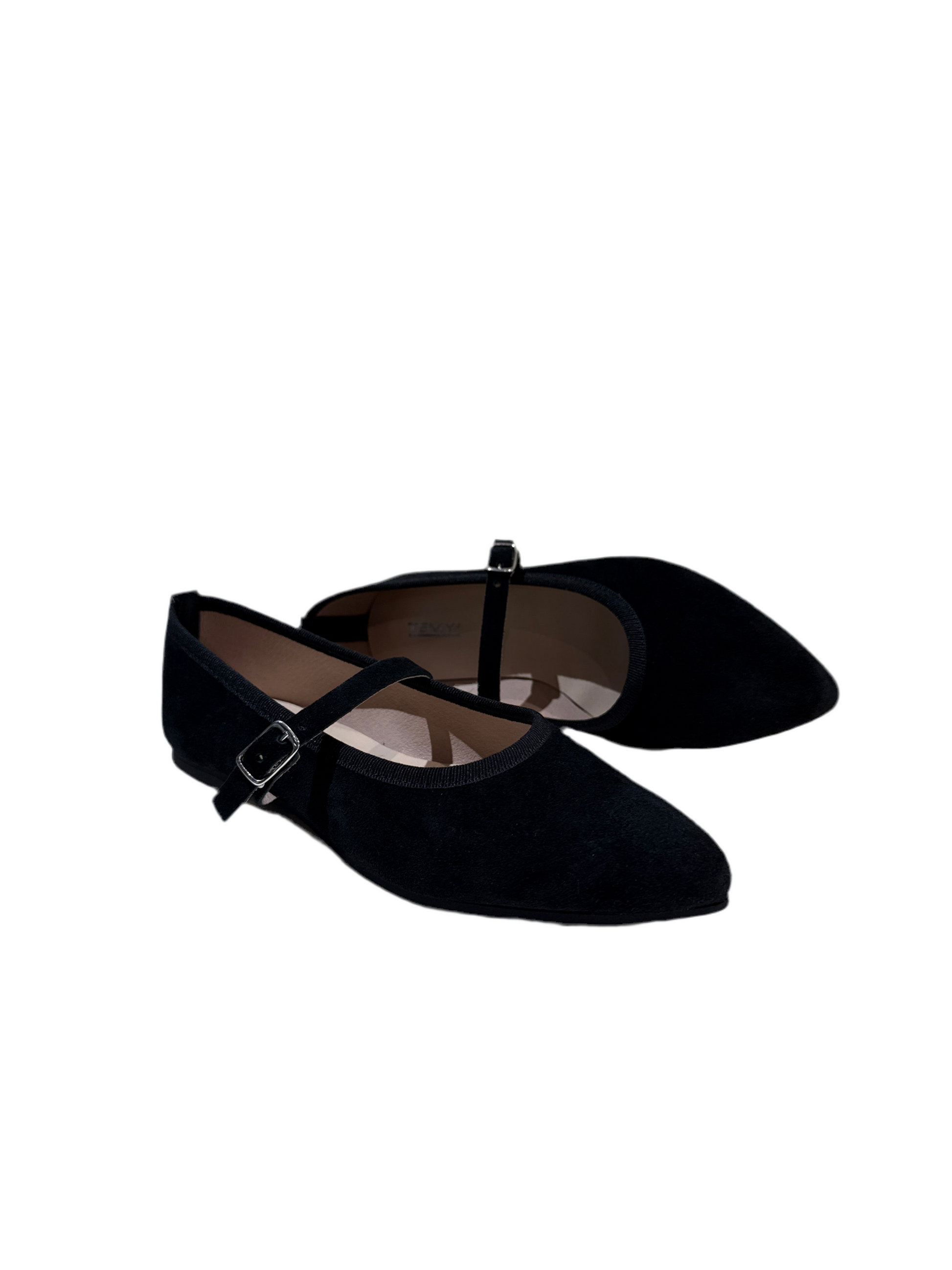Ballerina a punta Temy Nero 7956