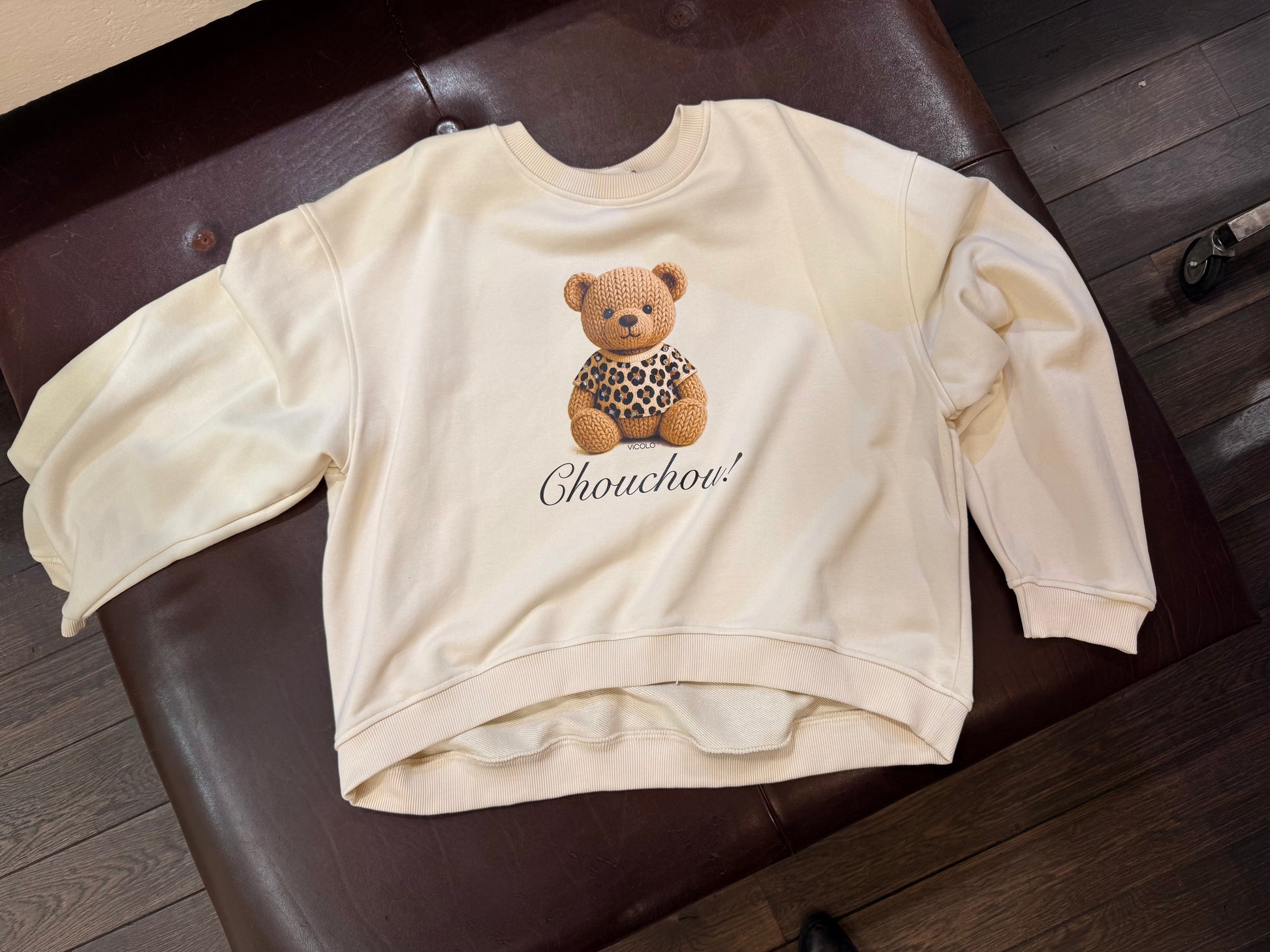 Felpa teddy panna Vicolo