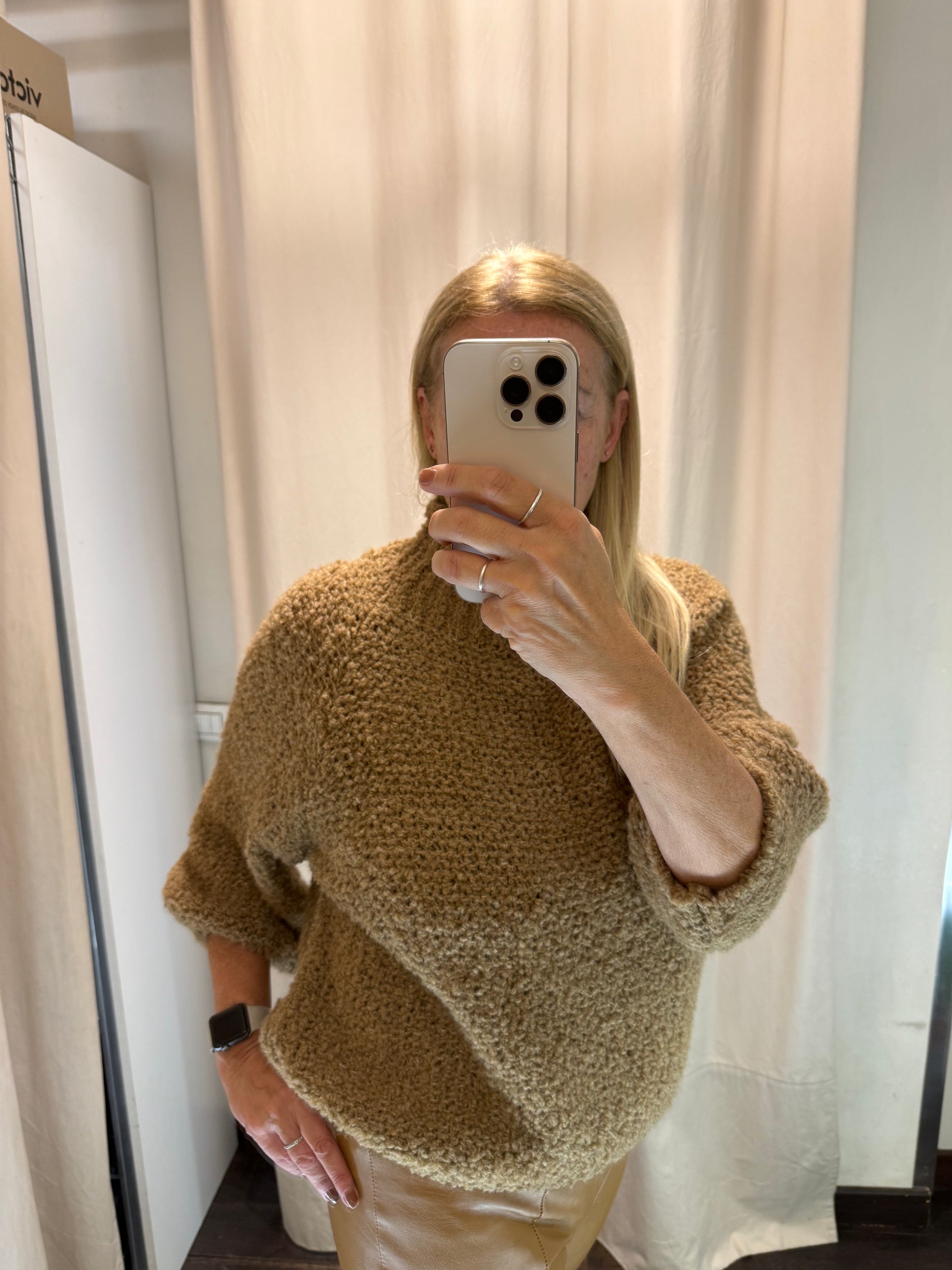 Maglia camel  Luisa Lineaelle
