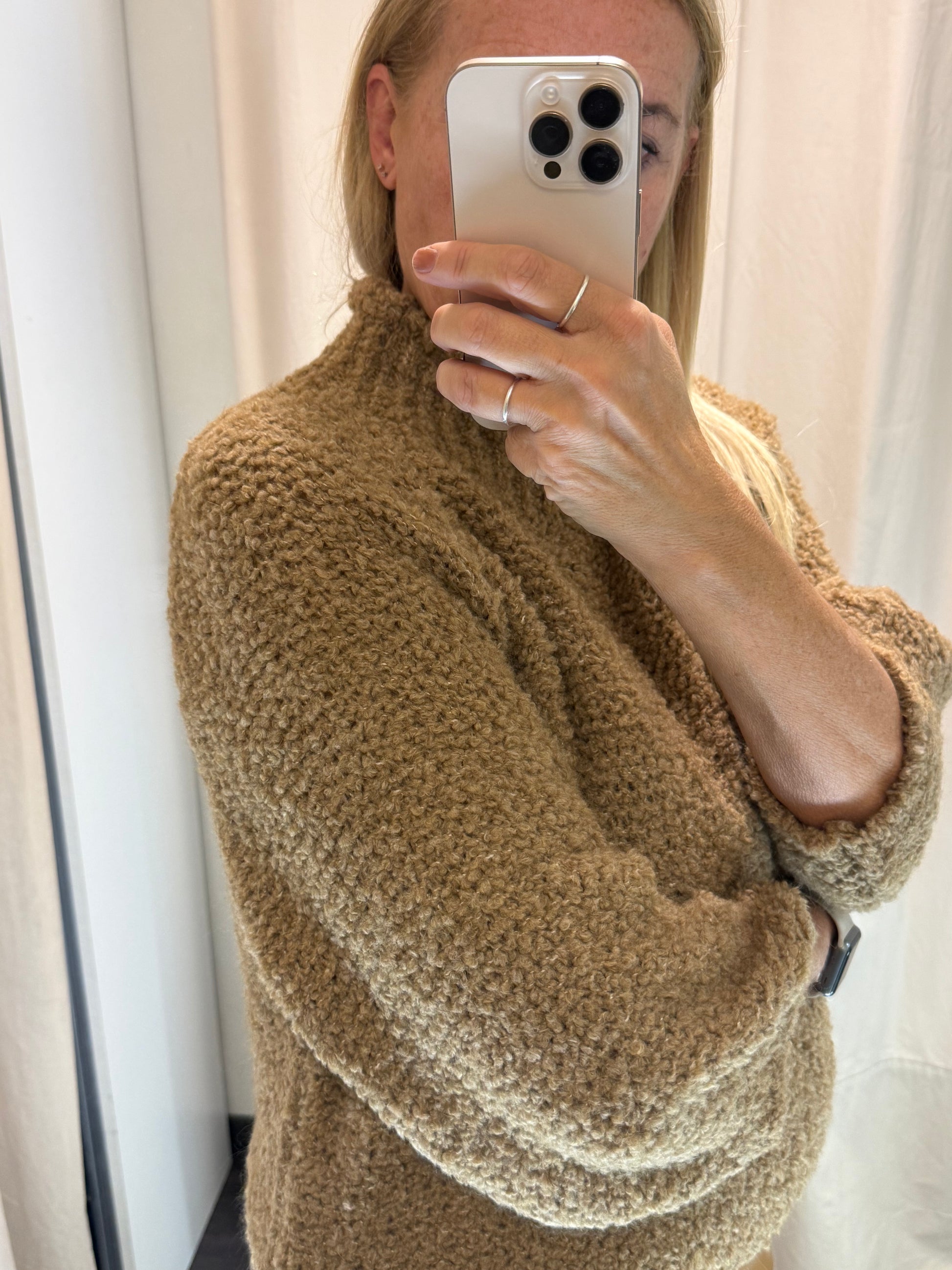 Maglia camel  Luisa Lineaelle