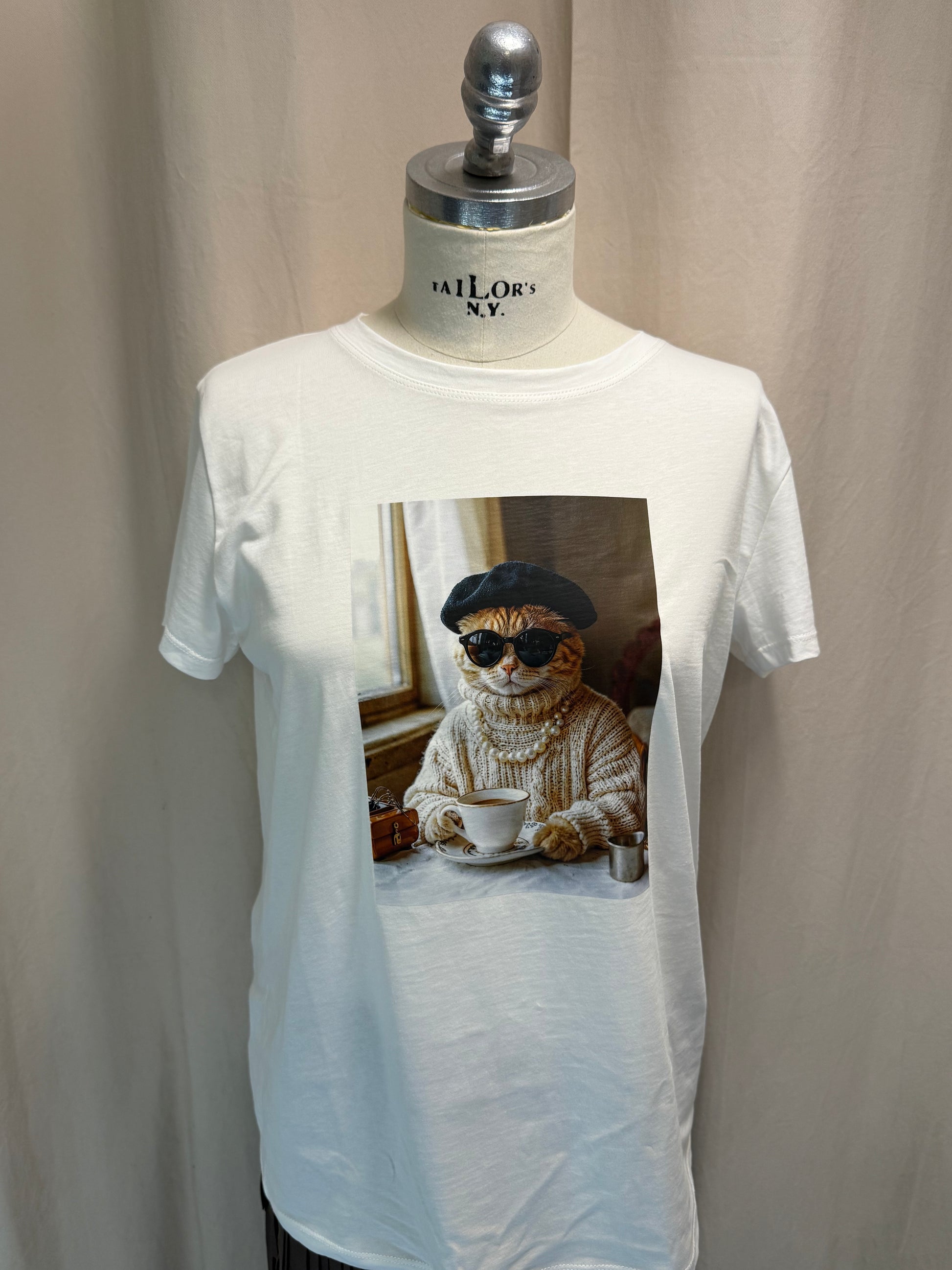 T-shirt Vicolo gatto