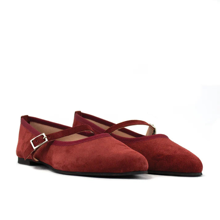 Ballerina a punta Temy Bordeaux 7956