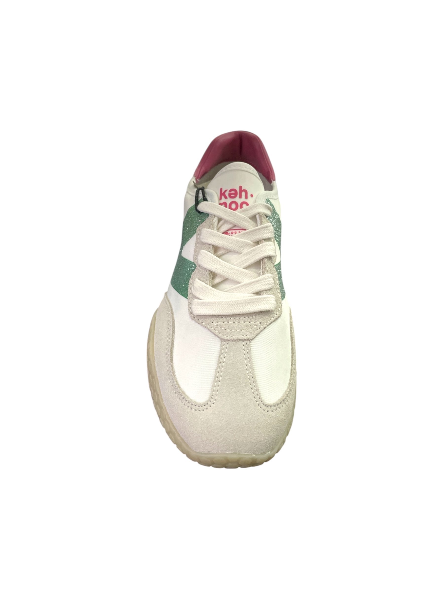 Sneakers Keh.noo donna bianca sage pink