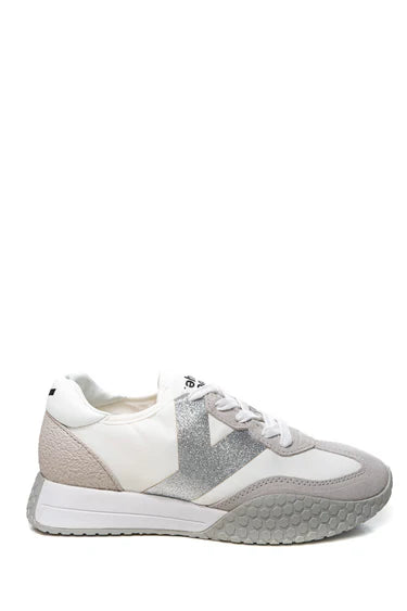 Sneakers Keh.noo donna bianca silver