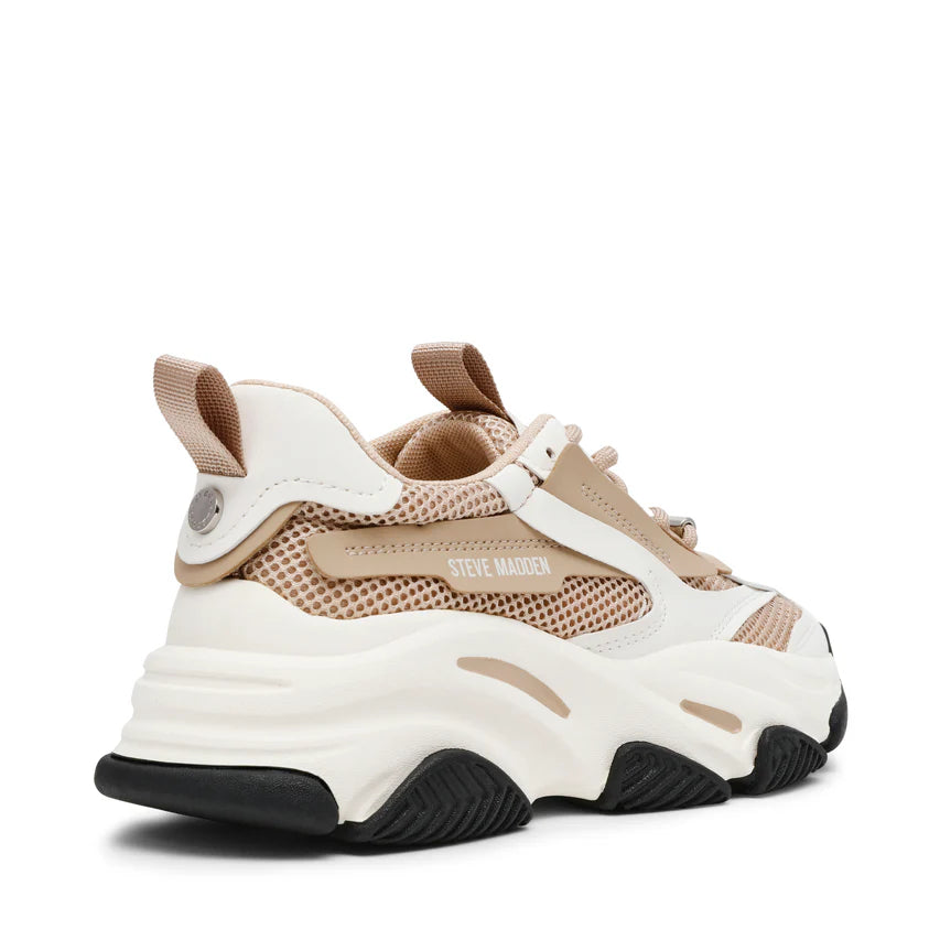 Sneakers donna Steve Madden crema/bianco