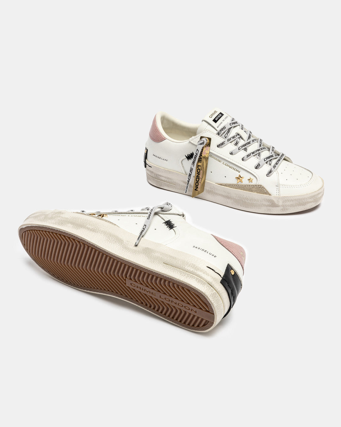 Crime london donna SK8 DELUXE BABY PINK Codice 25103AA8.10