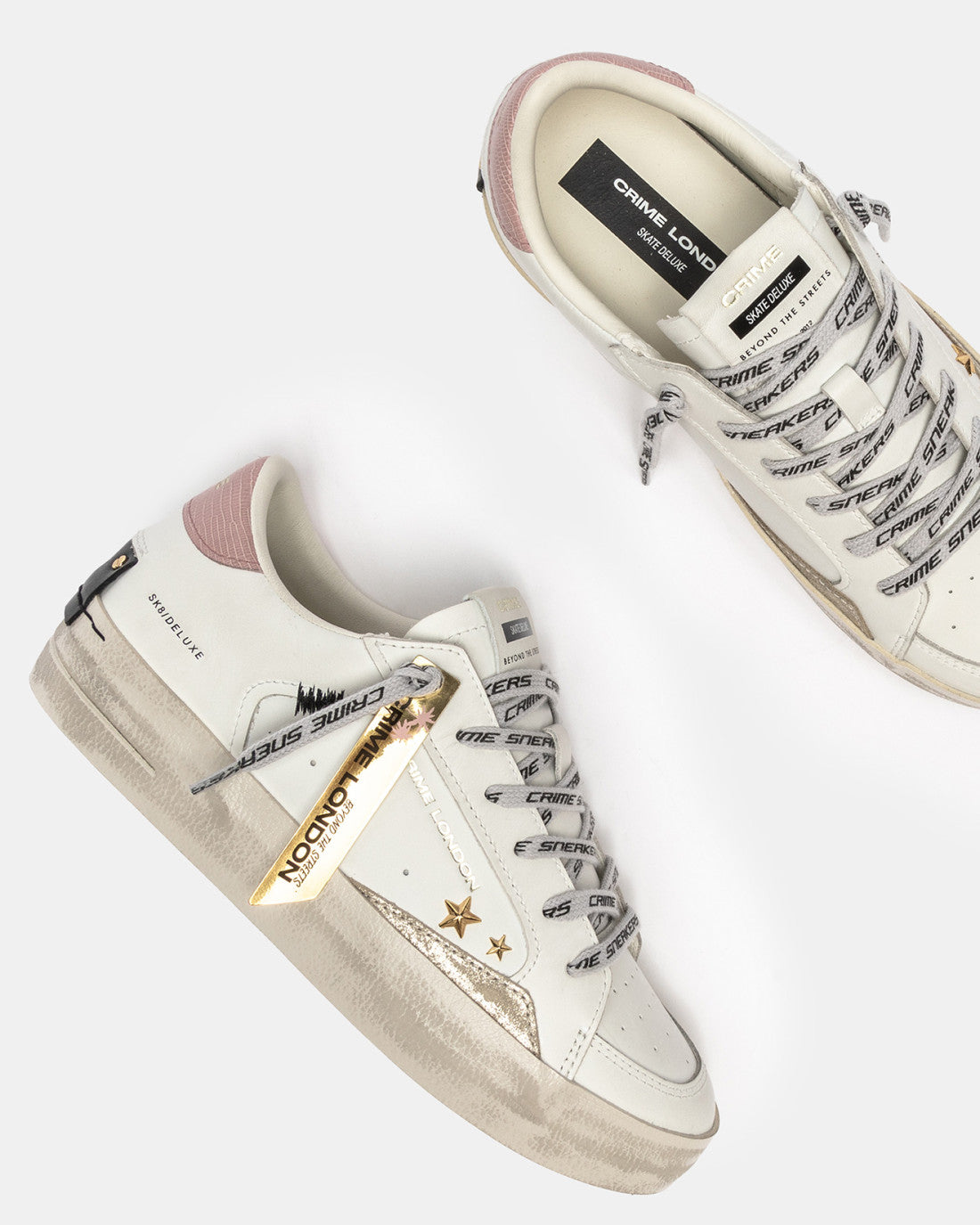 Crime london donna SK8 DELUXE BABY PINK Codice 25103AA8.10