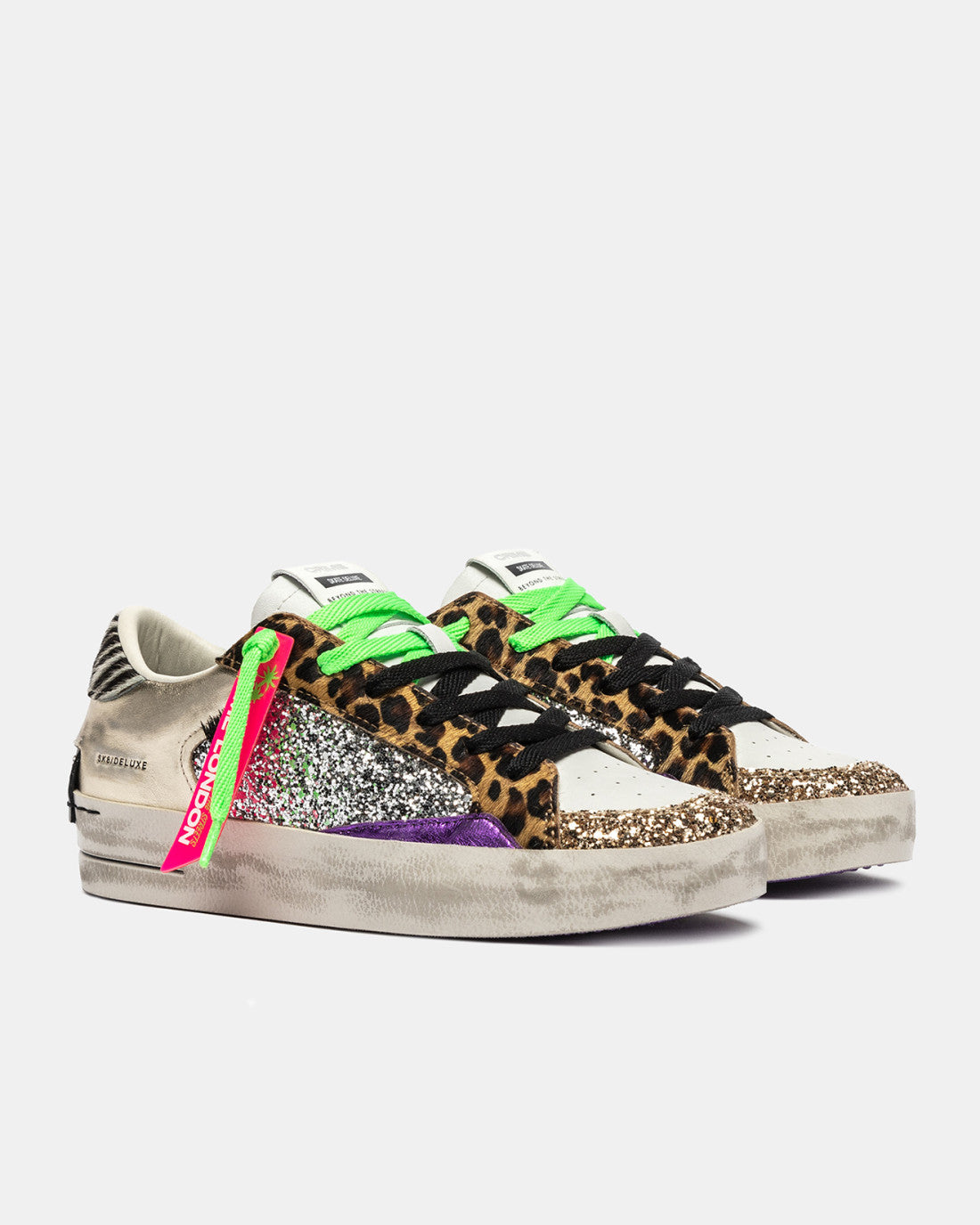 Crime london donna SK8 DELUXE FIERCE NATURE multileo Codice 25104AA8.68