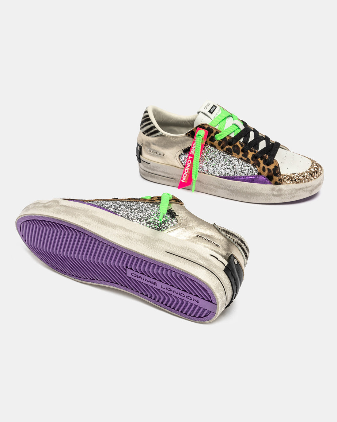 Crime london donna SK8 DELUXE FIERCE NATURE multileo Codice 25104AA8.68