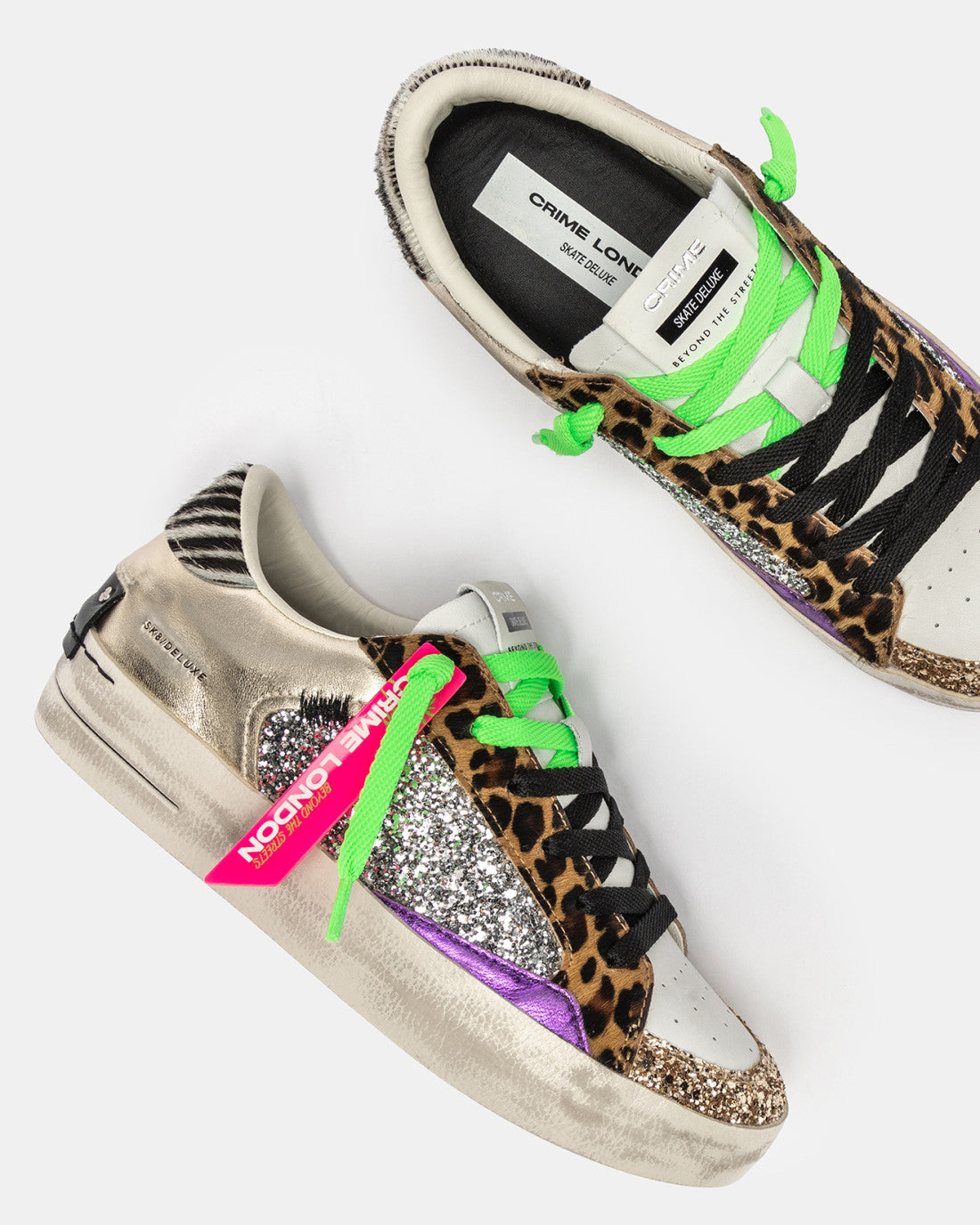 Crime london donna SK8 DELUXE FIERCE NATURE multileo Codice 25104AA8.68