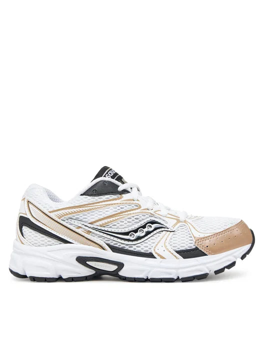 SAUCONY RIDE MILLENNIUM BIANCO/ORO DONNA