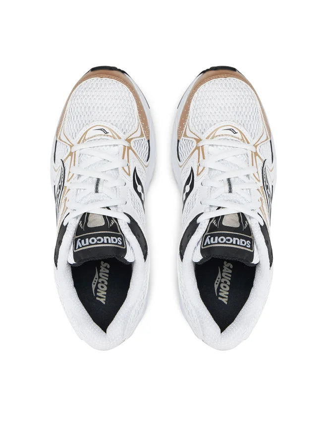 SAUCONY RIDE MILLENNIUM BIANCO/ORO DONNA