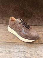 JANET ET JANET RUN PLAT DARK BROWN J-1072