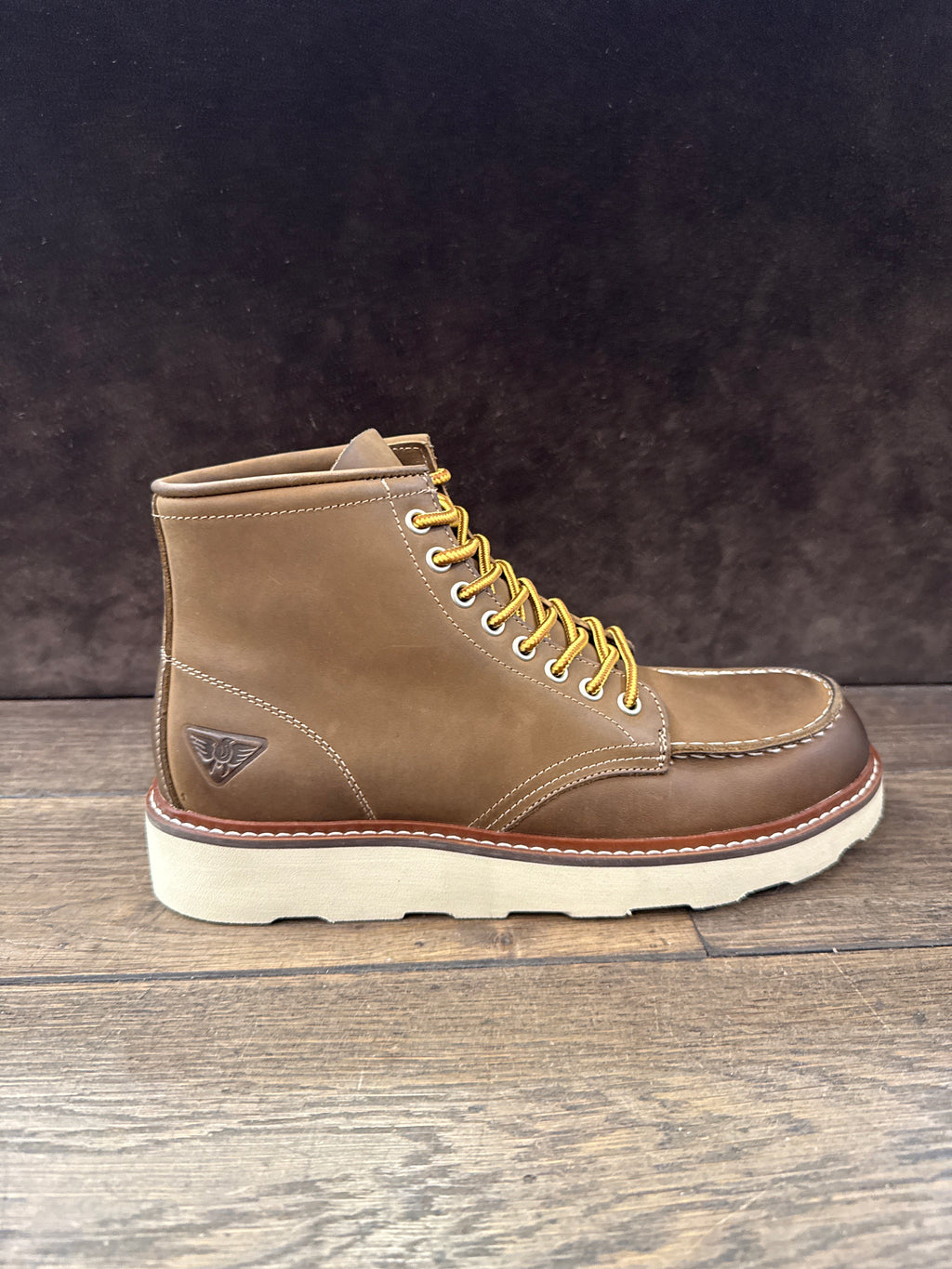 DOCKSTEPS OAKLAND 1726 LEATHER MUD