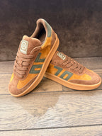 BACK 70 108028-000050 SUEDE CUOIO/OLIVE UOMO