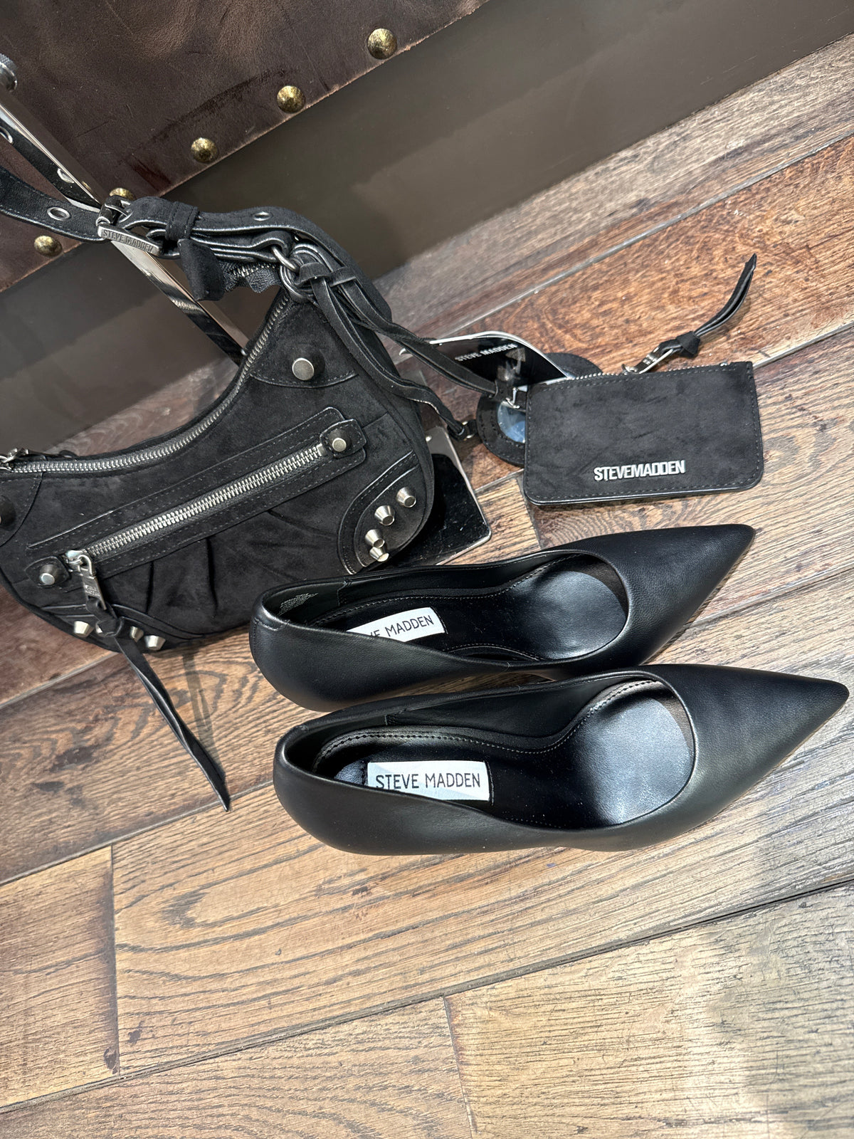 STEVE MADDEN BORSA MINI BGLOWINS  BLACK DONNA