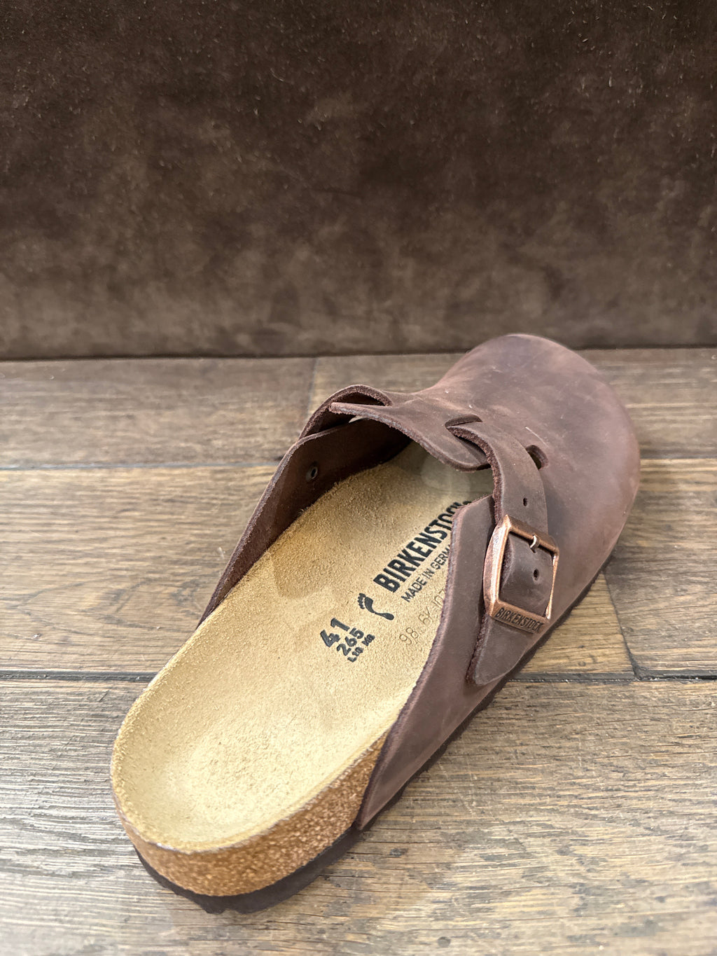 BIRKENSTOCK BOSTON SABOT HABANA