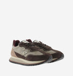 VICTORIA SNEAKERS * 1157119 PLATINO MARRONE RUN  DONNA