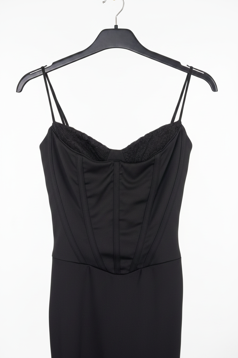 ABITO  CORPETTO NERO LINEAELLE