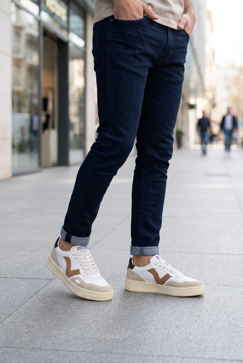 VICTORIA SNEAKERS * 1257101 CAMEL UOMO