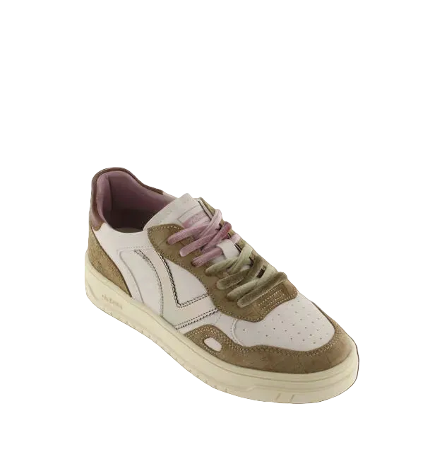VICTORIA SNEAKERS * 1257148 CUERO PLAT PELLE PIU'CAMOSCIO  DONNA