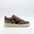 VICTORIA SNEAKERS * 1257149 KAKI PLAT CAMOSCIO  DONNA