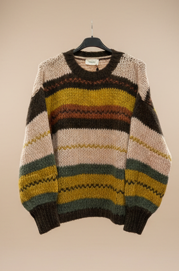 Maglia Vicolo knitwear  33058F righe