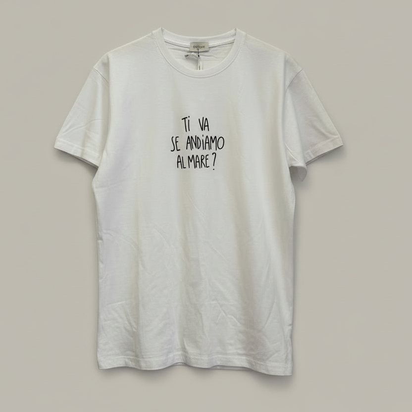 T-SHIRT  SUSYMIX TI VA  SE ANDIAMO AL MARE