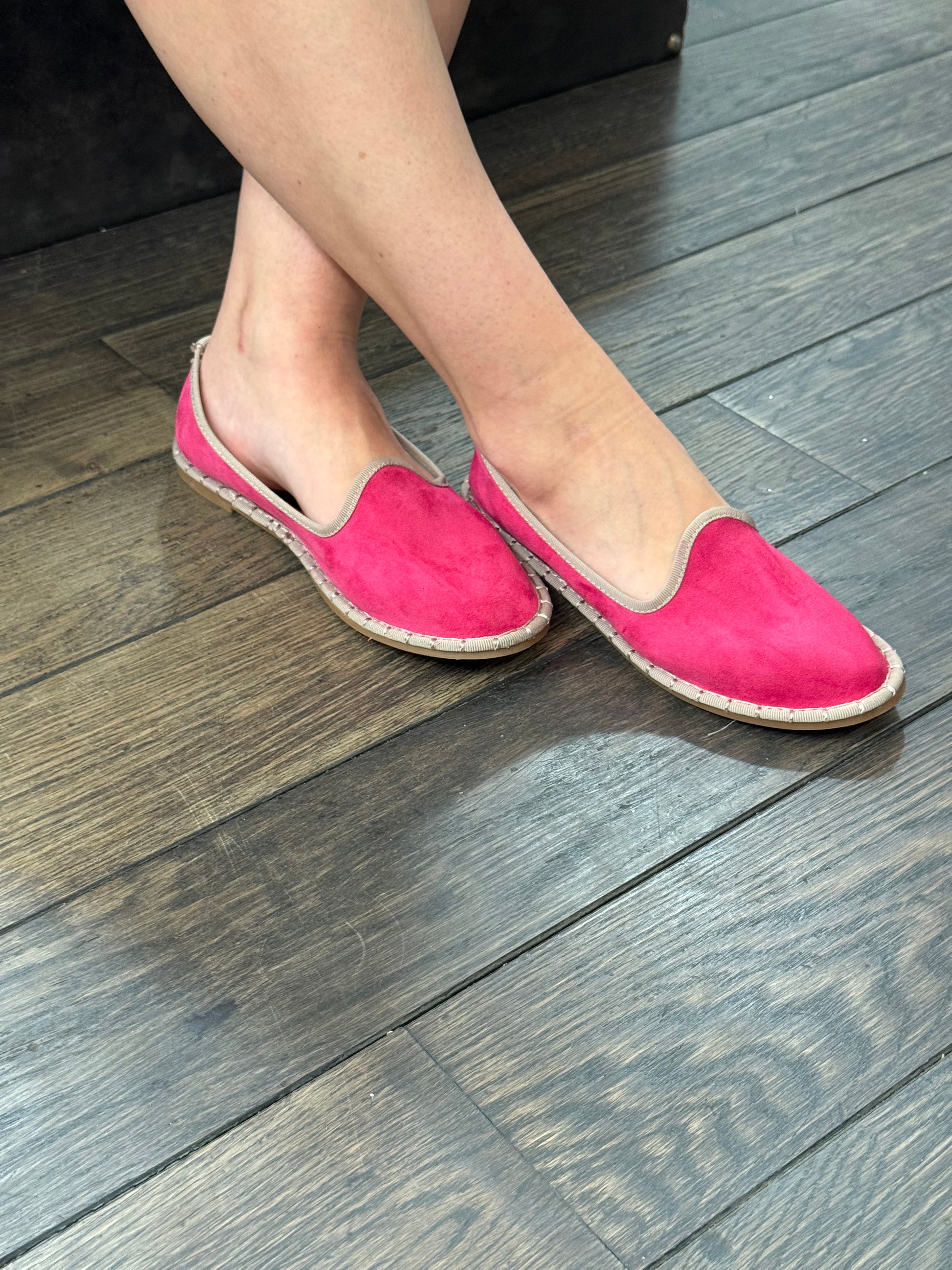 Friulane fucsia bordo beige Linea Elle