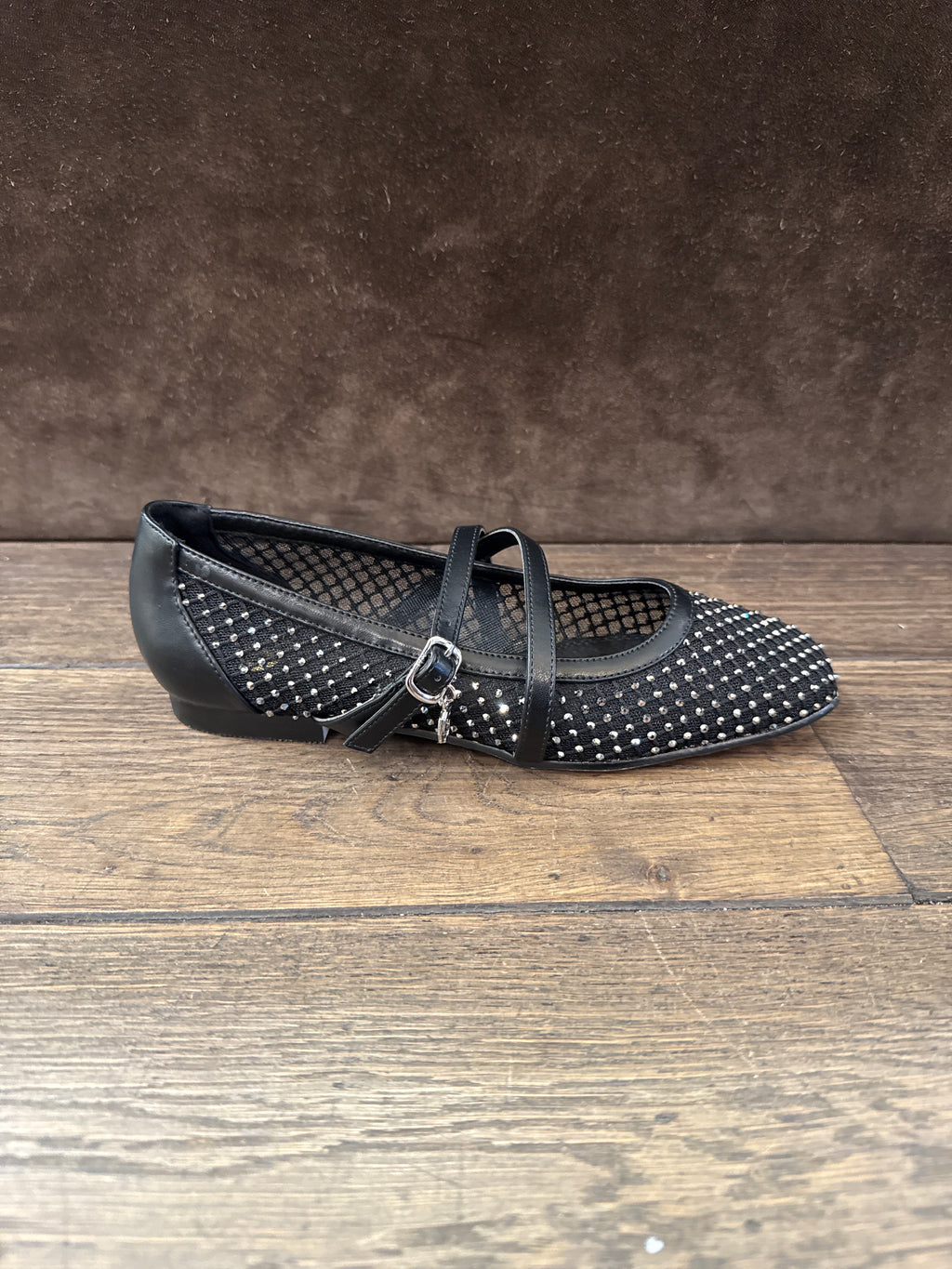 GOLD & GOLD BALLERINE RETE STRASS BLACK DONNA