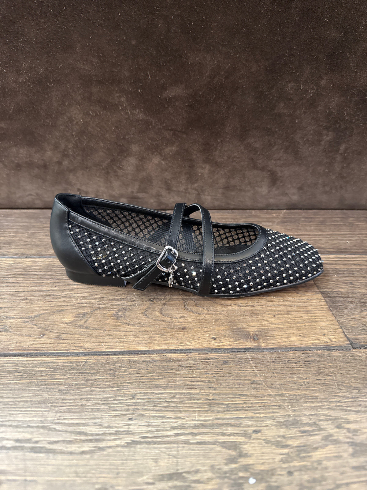GOLD & GOLD BALLERINE RETE STRASS BLACK DONNA