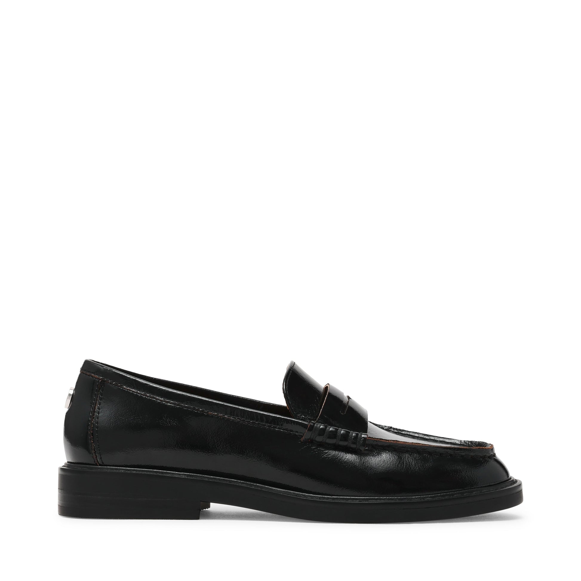 Mocassino Adison black leat Steve Madden