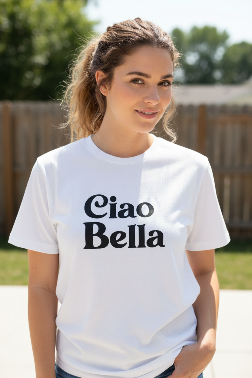 T-SHIRT OVER SUSYMIX CIAO BELLA