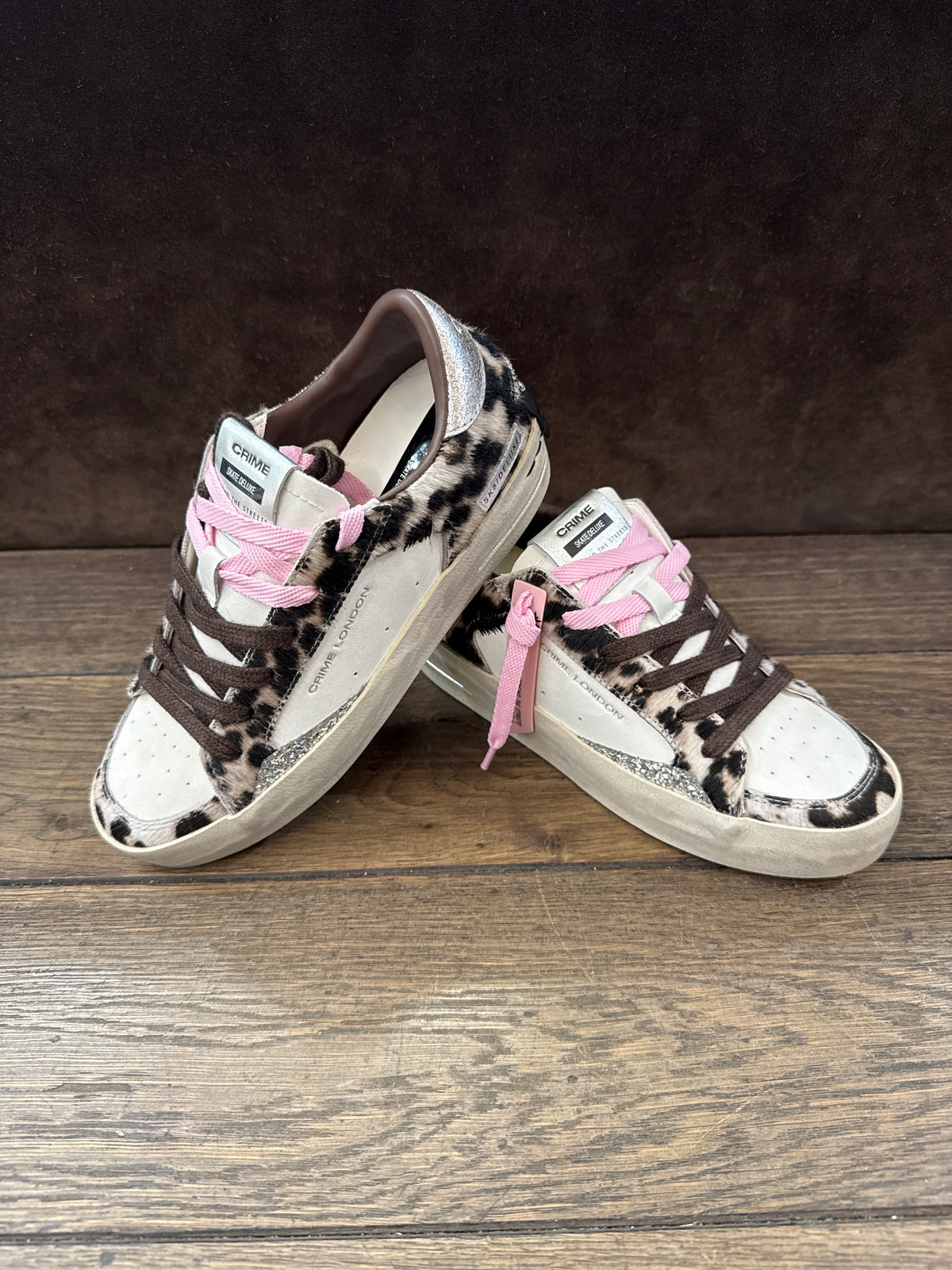 CRIME LONDON  SK8 WEDGE BAMBI DONNA