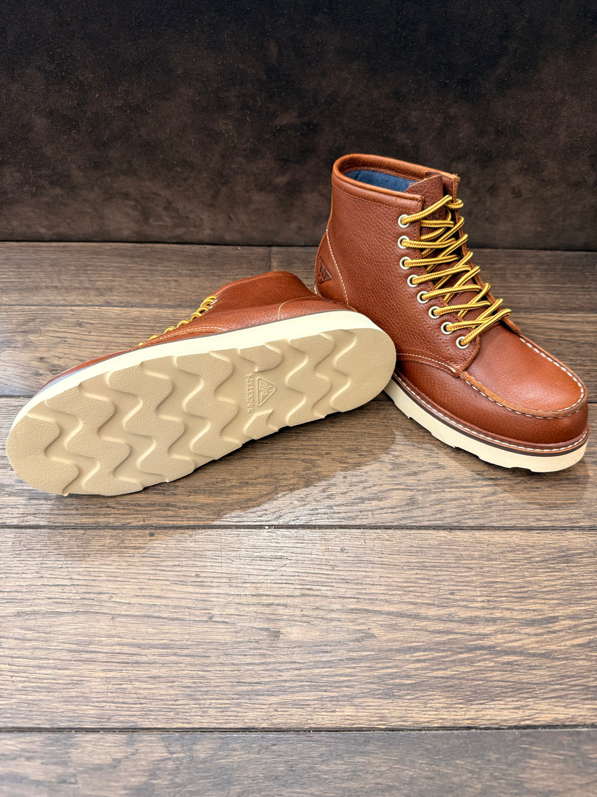 DOCKSTEPS OAKLAND 1726 LEATHER BRICK
