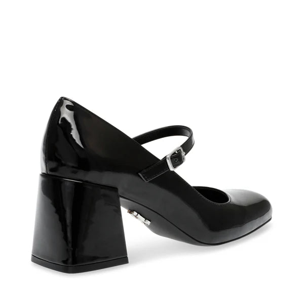 PEP TALK NERO VERNICE - Steve Madden